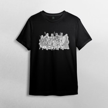 Pixxa Yüzüklerin Efendisi / Lord Of The Rings %100 Pamuklu Bisiklet Yaka T-Shirt Model - 10