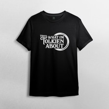 Pixxa Yüzüklerin Efendisi / Lord Of The Rings %100 Pamuklu Bisiklet Yaka T-Shirt Model - 18