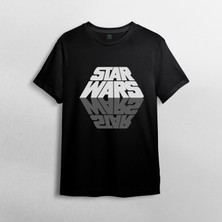 Pixxa Yıldız Savaşları / Star Wars %100 Pamuklu Bisiklet Yaka T-Shirt Model - 6