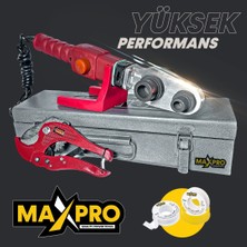 Max Pro Maxpro Yükse Kalite Kaydırmaz Kalınlaştırılmış Panel Pprc Boru Kaynak Mini Makina Seti Teflon