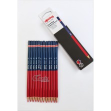 Rotring Kırmızı-Mavi Kopya Kalemi 12 Adet