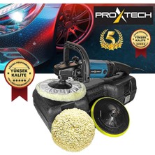 Proxtech Profesyonel 6 Kademeli Devirli Koltuk Yıkama Zımpara Pasta Cila Polisaj Makinesi