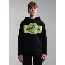 Napapijri Erkek Çocuk Siyah Sveatshirt NP0A4GXD0411 K B-Pınzon