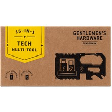 Gentlemen's Hardware Çok Fonksiyonlu Alet 15 In 1 - Mini Tech Tool