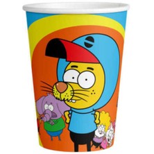 Kikajoy Kral Şakir Aksiyon Karton Bardak 8'li