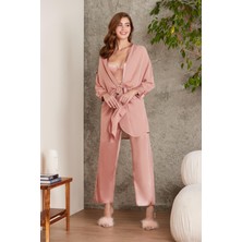 Pierre Cardin  Saten Dörtlü Gelin Çeyiz Seti -  7025