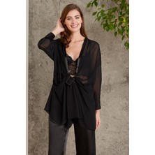 Pierre Cardin  Saten Dörtlü Gelin Çeyiz Seti -  7025