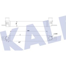 Kale Turbo Radyatörü Intercoo Fiorıno 1.3d Bipper Nemo 1.4hdi 51790623 344300