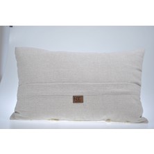 NDC Home Özel Tasarım Tekli Bej Kırlent Kılıfı 35 x 55 cm