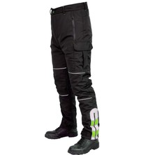 Drc Outdoor Kışlık Siyah / Neon Sarı Motorcu Pantolonu ( Yeni Yasaya Uygun )