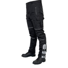 Drc Outdoor Kışlık Siyah Reflektörlü Motorcu Pantolonu ( Yeni Yasaya Uygun )