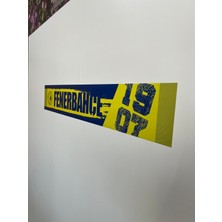 Odyak Taraftar Kart Odyak Statıkıum Atkı 3 20x118 cm Statik Kağıt Yapışkansız Fenerbahçe Lisanslı Orijinal