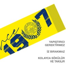 Odyak Taraftar Kart Odyak Statıkıum Atkı 5 20x118 cm Statik Kağıt Yapışkansız Fenerbahçe Lisanslı Orijinal