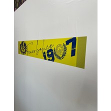 Odyak Taraftar Kart Odyak Statıkıum Atkı 5 20x118 cm Statik Kağıt Yapışkansız Fenerbahçe Lisanslı Orijinal