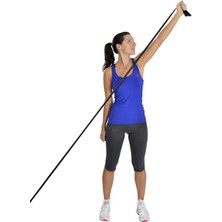 Yoga & Pilates Egzersiz Bandı Siyah Renk 1.5 Metre