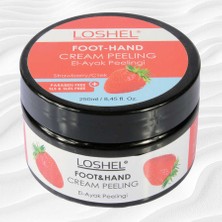 Loshel El Ayak Peeling Çilek 250 ml