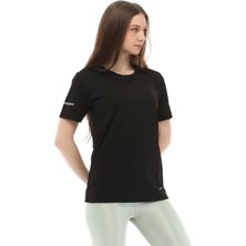 Ghassy Co. Kadın Nem Emici Hızlı Kuruma Atletik Teknik Performans Spor T-Shirt