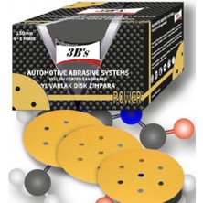 3B's Yuvarlak Zımpara Gold 150MM P320