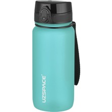 Uzspace Fiftyfifty 650ML Buz Mavisi Tritan Su Matarası Dayanıklı Yapı ile Sızdırmaz Tasarım