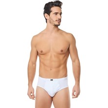 Tutku Erkek Slip Beyaz Külot 6'lı