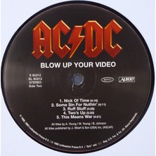 Ac-dc Blow Up Your Video (Yeni Baskı Plak)