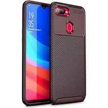 Smart Tech Oppo RX17 Neo Karbon Desenli Negro Silikon Kılıf
