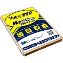 Twinmos Tm512Gh2U 512GB 580-550MB Sata3 SSD