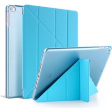 Wowacs iPad 10.nesil 10.9" (A2696-A2757) Uyumlu Kılıf 3 Farklı Stand Kalemlikli Tri Folding Tablet Kılıfı