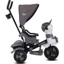 Babyhope Yupi Trıycle Üç Teker Bisiklet Gri 125