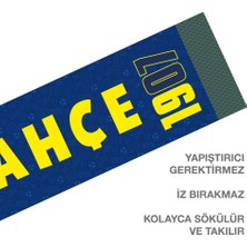 Odyak Taraftar Kart Odyak Statıkıum Atkı 4 20x118 cm Statik Kağıt Yapışkansız Fenerbahçe Lisanslı Orijinal