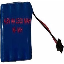 Erpilsan 4.8V  Aa 1500MAH Ni-Mh Kablo ve Konnektörlü Şarjlı Oyuncak Pili