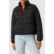 Tommy Jeans Siyah Kadın Kaz Tüyü Mont