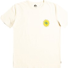 Quiksilver Planetpositive Erkek Bej Tişört