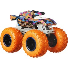 Hot Wheels HCB57 Monster Trucks Karanlıkta Parlayan Araçlar, Hot Wheels Monster Trucks - Mattel