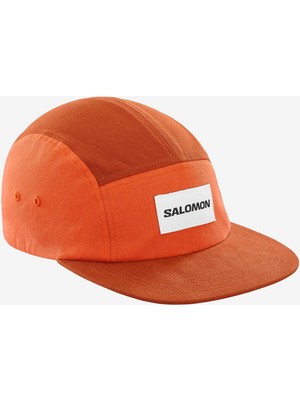 Salomon Five Panel Şapka - Turuncu