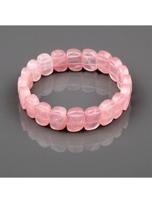 Maranki Pembe Kuvars Bileklik Model 3