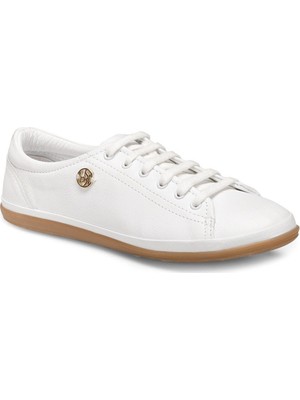 U.S. Polo Assn. Jojo Beyaz Deri Kadın Sneaker