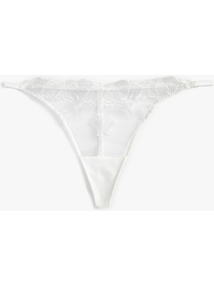 Koton String Külot Dantelli Çiçekli