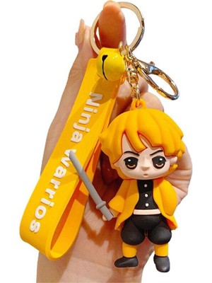 Modaroma Demon Slayer Zenitsu Agatsuma Figür Anahtarlık