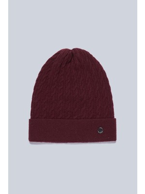 Hemington Lambswool Yün Bordo Çocuk Bere