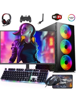 Rogame I7 12700F 16GB 480SSD 4gb GTX1650 24" Monitörlü (Gaming Set)