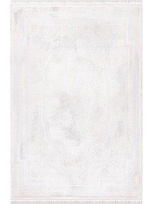 Ipek Mekik Halı Blossom Ekru Modern Klasik Halı
