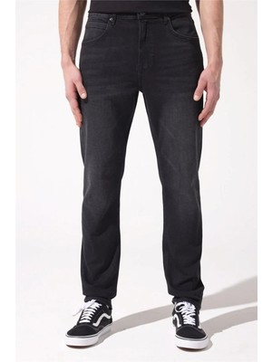 Lee L733011EV Pitch Siyah Erkek Austın Denim Jean Pantolon