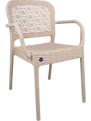 Mandella Ares Rattan Koltuk (2 Adet) Çölbeji