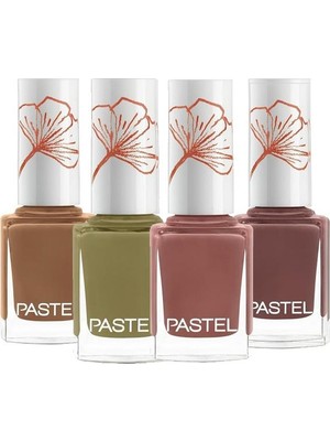 Pastel Kış Oje Seti 333-334-335-336 Vegan Parabensiz 4 Renk 13 ml Her Oje