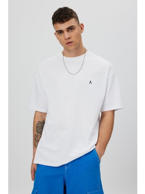 Babokah Heavy Knit Oversıze Kısa Kol Tshirt