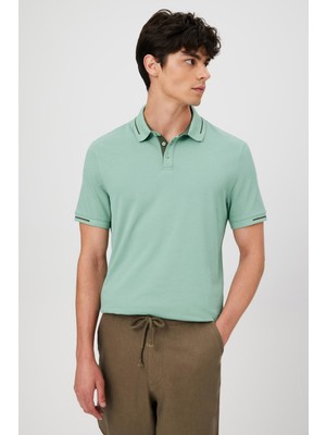 Babokah Polo Yaka Baskılı Kısa Kol T-Shırt