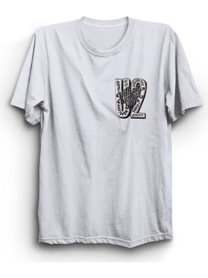 The Fame U2 Logo , Rock Metal Grup Tişörtü