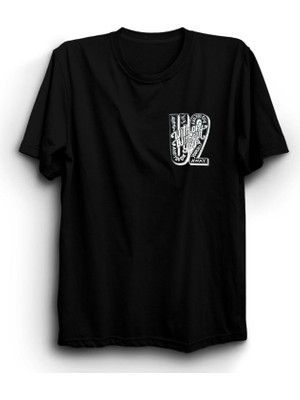The Fame U2 Logo , Rock Metal Grup Tişörtü