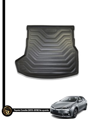 Gold Toyota Corolla Sedan 2013 - 2018 Uyumlu Yeni Üretim Bagaj Havuzu